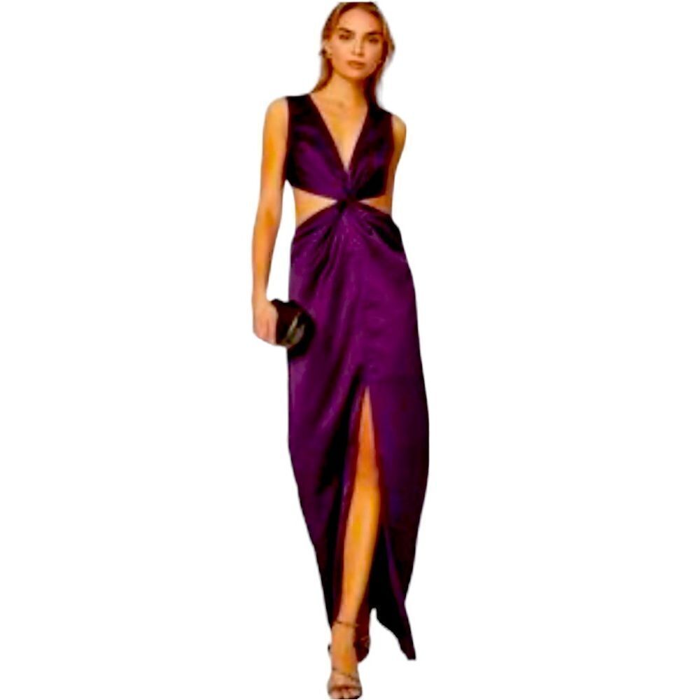 One 33 Social Badgley Mishka Cut Out Dress Gown Size 8